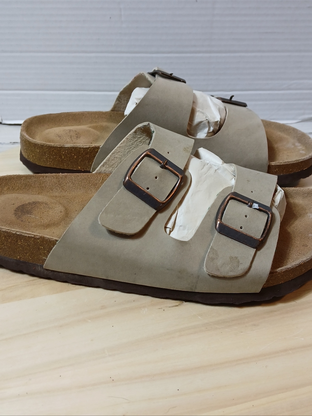 Cushioner Women's Lane Cork Footbed Sandals 9M